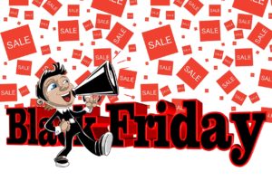 Trumpeting Black Friday sales