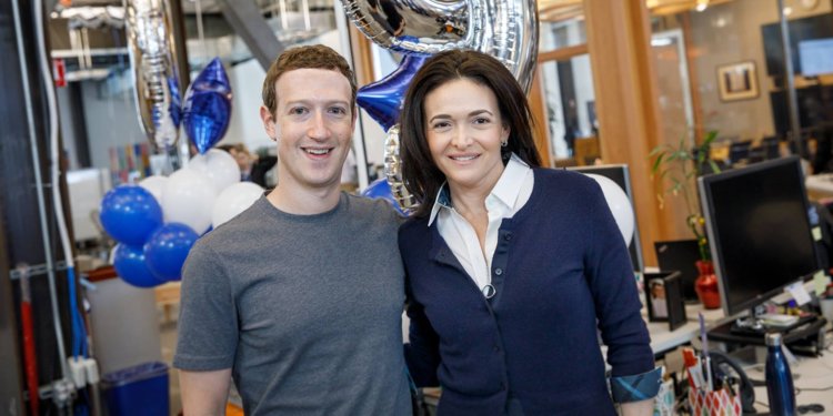 Mark Zuckerberg and Sheryl Sandburg structured leadership