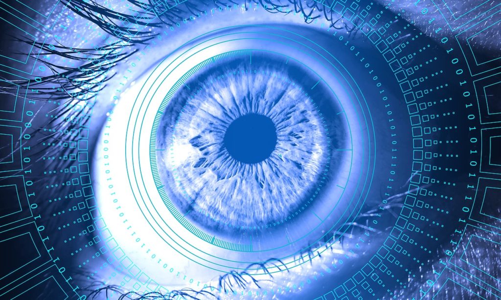 data weaponisation eye recognition security