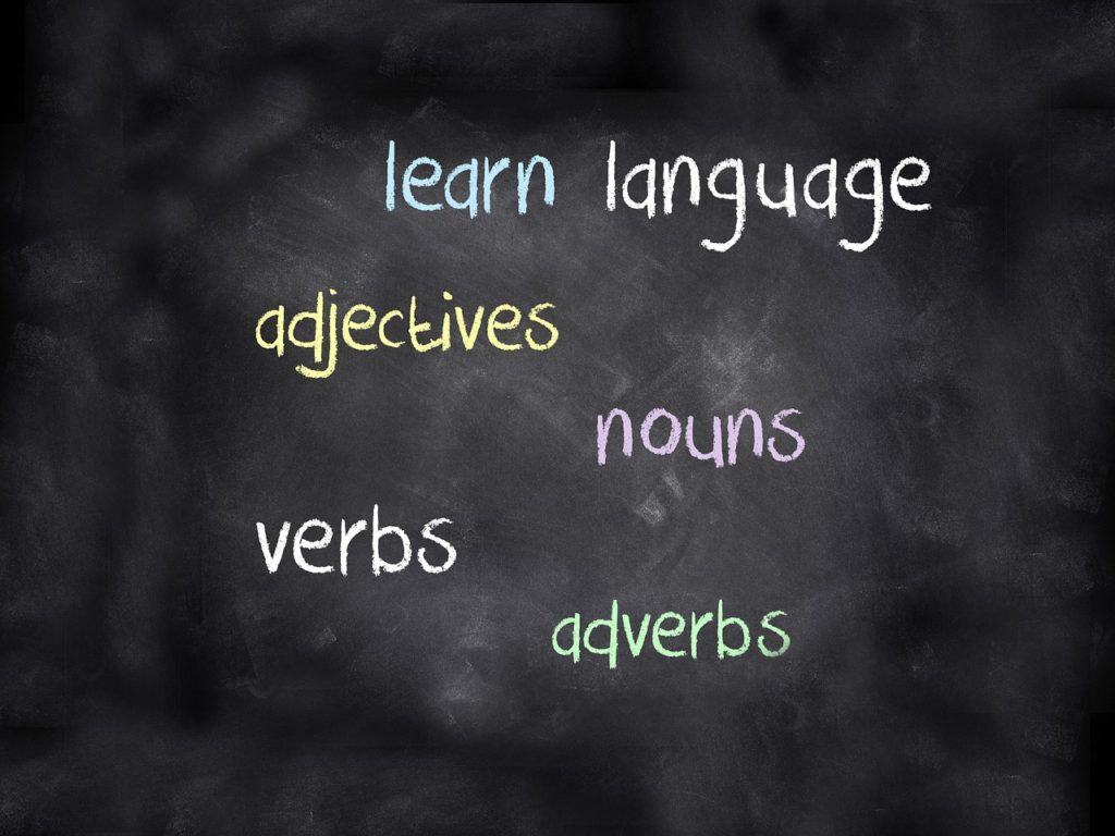 Adjectives, nouns, verbs & adverbs