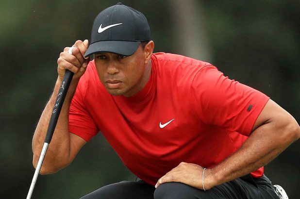 Tiger Woods focus