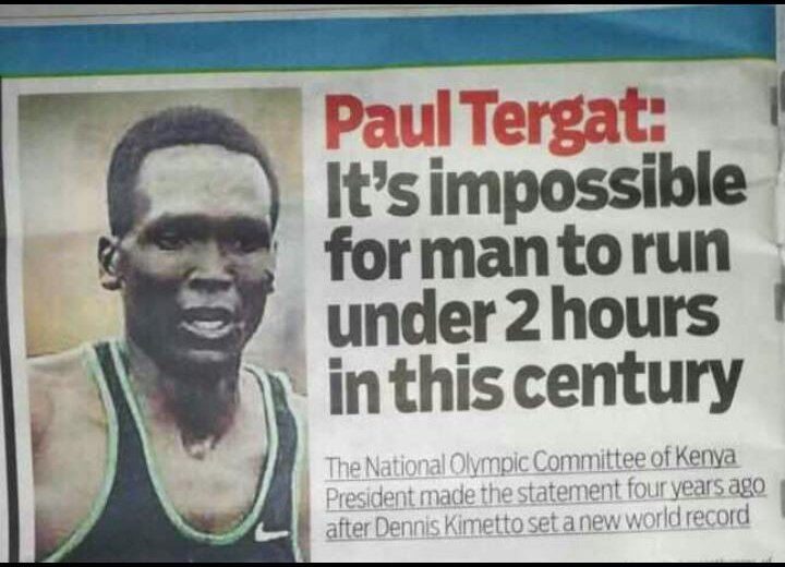 Impossible by Paul Tergat