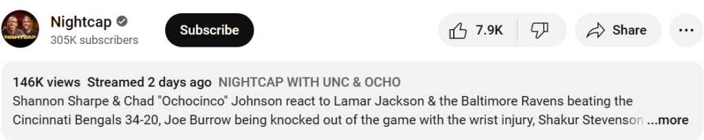 heart, self-confidence and determination. Nightcap with Unc & Ocho.